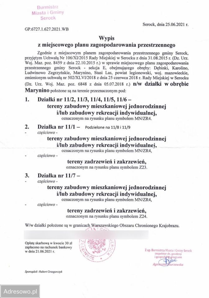 Działka budowlana Marynino. Zdjęcie 13