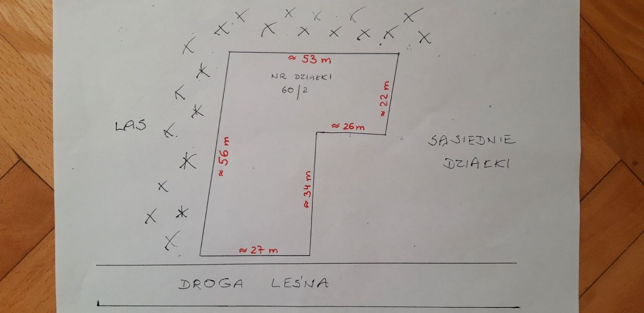 Działka budowlana Niedrzew Drugi. Zdjęcie 4