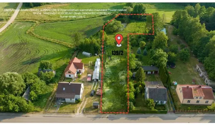 Działka budowlana Janowiec Kościelny