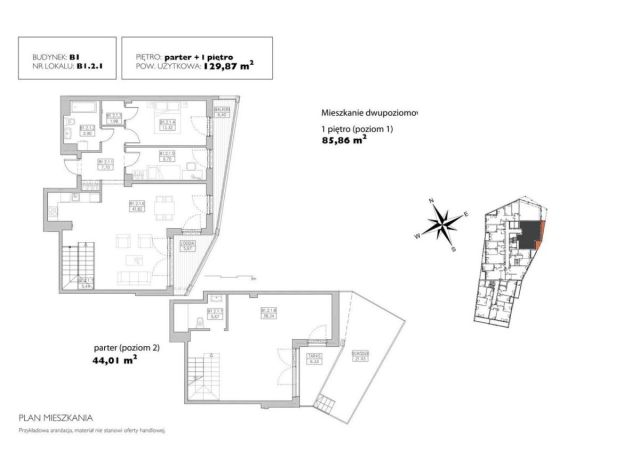 Mieszkanie 4-pokojowe Gdynia Redłowo, ul. Legionów. Zdjęcie 11
