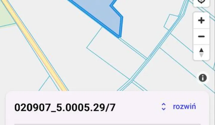 Działka rolna Kawice