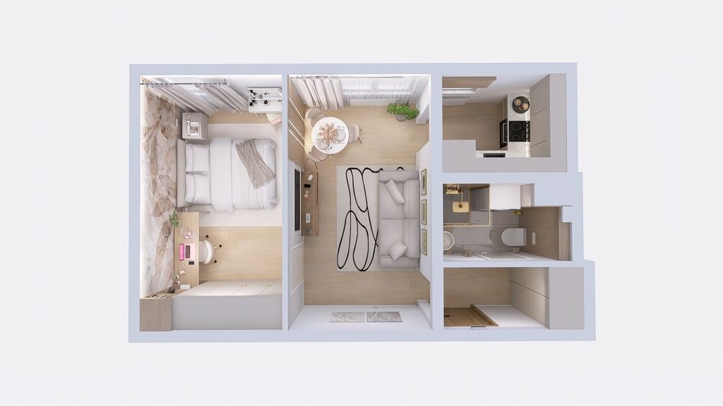 Mieszkanie 2-pokojowe Lublin, ul. Wyścigowa. Zdjęcie 10