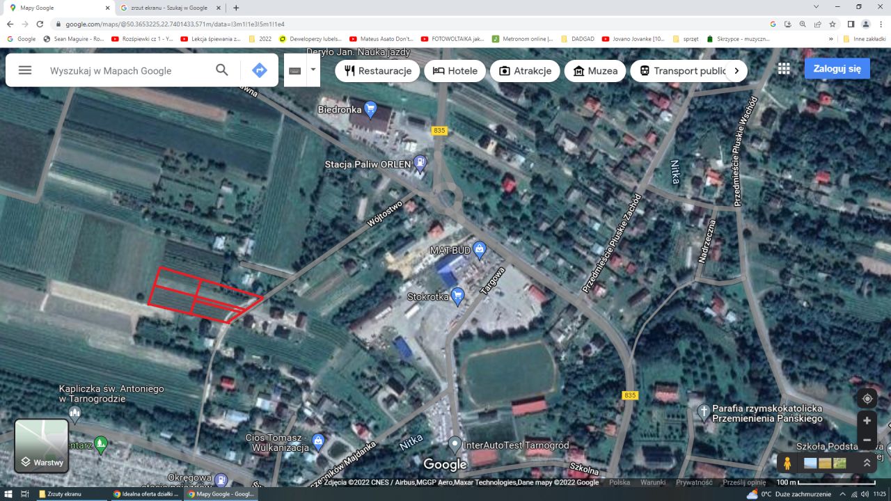 Działka budowlana Tarnogród Bukowskie, ul. Wójtostwo. Zdjęcie 3