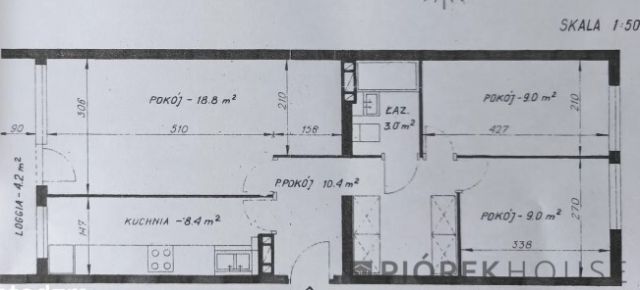 Mieszkanie 3-pokojowe Warszawa Targówek, ul. Łojewska. Zdjęcie 9