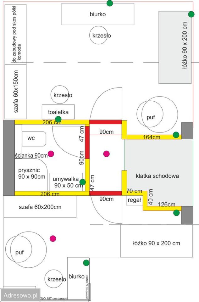 dom szeregowy, 6 pokoi Piaseczno, ul. Dzikiej Jabłoni. Zdjęcie 14