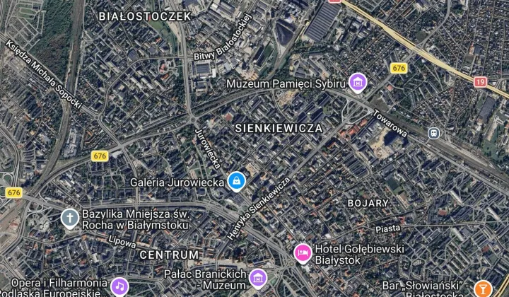 Mieszkanie 3-pokojowe Białystok Sienkiewicza, ul. Ciepła