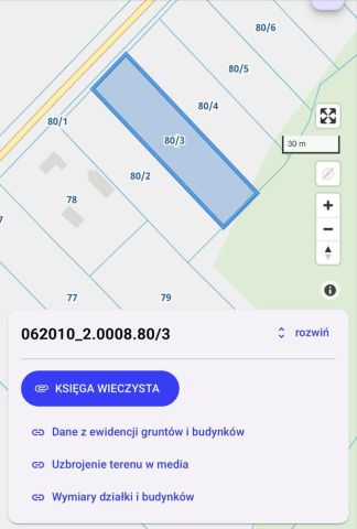 Działka budowlana Łaziska. Zdjęcie 1