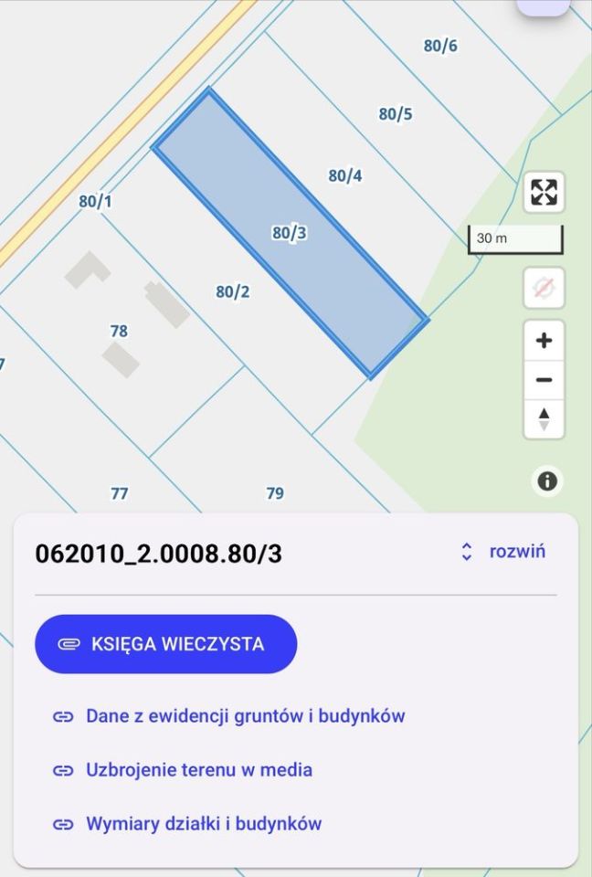 Działka budowlana Łaziska. Zdjęcie 1