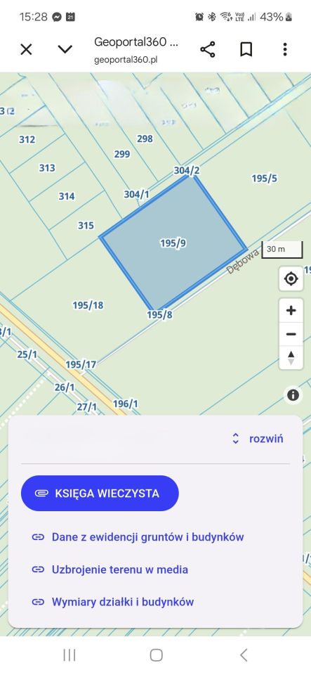 Działka leśna Jamborek, Dębowa. Zdjęcie 4