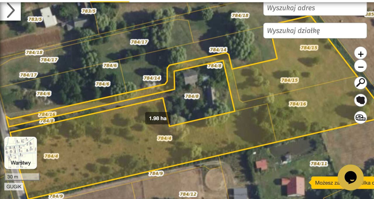 Działka budowlana Holendry Baranowskie. Zdjęcie 2