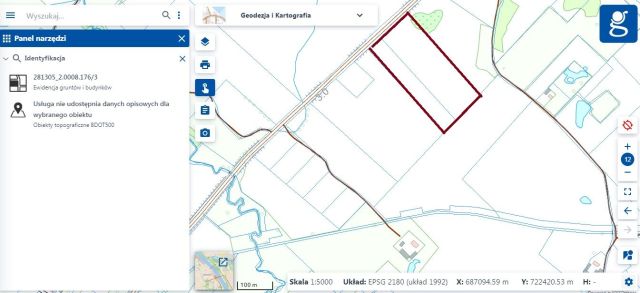 Działka rolna Giże. Zdjęcie 1