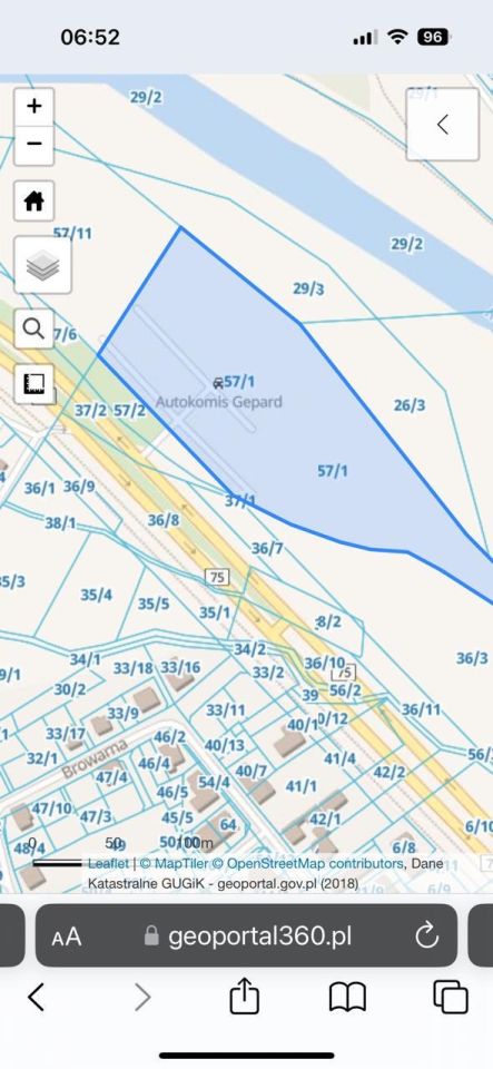 Działka inwestycyjna Nowy Sącz, al. Aleje Józefa Piłsudskiego. Zdjęcie 2