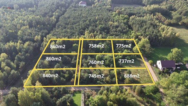 Działka budowlana Przyborów. Zdjęcie 1