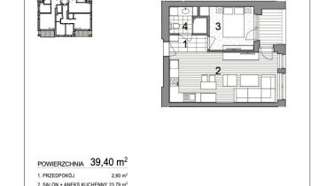 Mieszkanie 2-pokojowe Kołobrzeg, ul. Bogusława X
