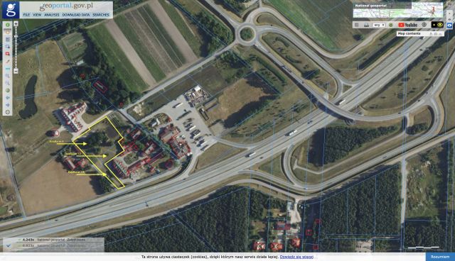 Działka inwestycyjna Kolonia Zawada, ul. Kasztanowa. Zdjęcie 1