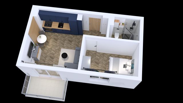 Mieszkanie 2-pokojowe Gdańsk Jasień, ul. Połczyńska. Zdjęcie 1