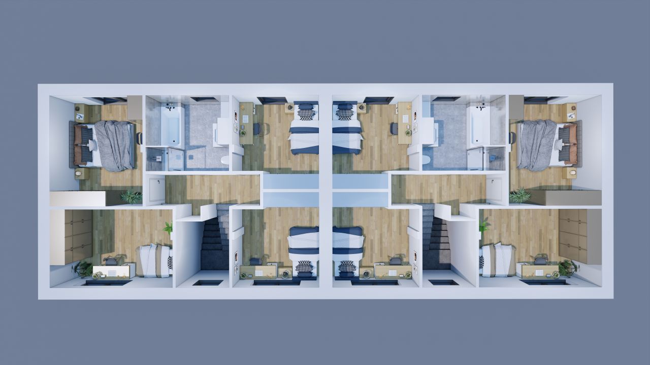 bliźniak, 5 pokoi Konstantynów Łódzki, ul. 1 Maja. Zdjęcie 23