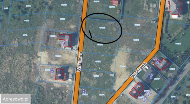 Działka budowlana Stobno, ul. Wiśniowa. Zdjęcie 1