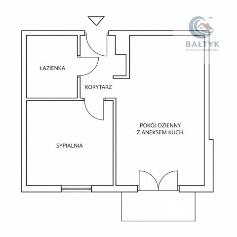 Mieszkanie 2-pokojowe Gdańsk Łostowice, ul. Hokejowa. Zdjęcie 23
