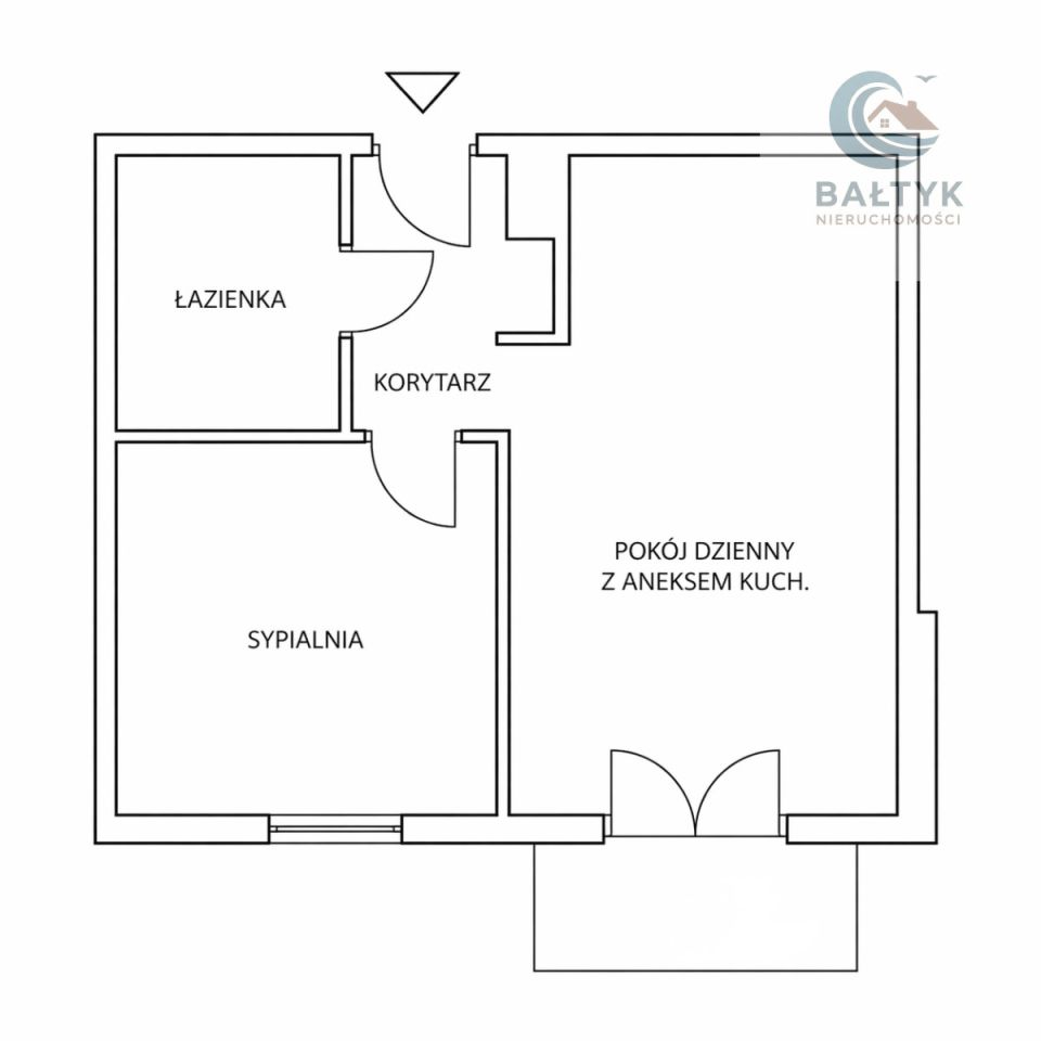 Mieszkanie 2-pokojowe Gdańsk Łostowice, ul. Hokejowa. Zdjęcie 23