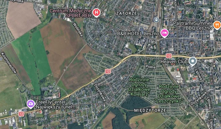 Działka rod Leszno Zatorze, Szybownikòw