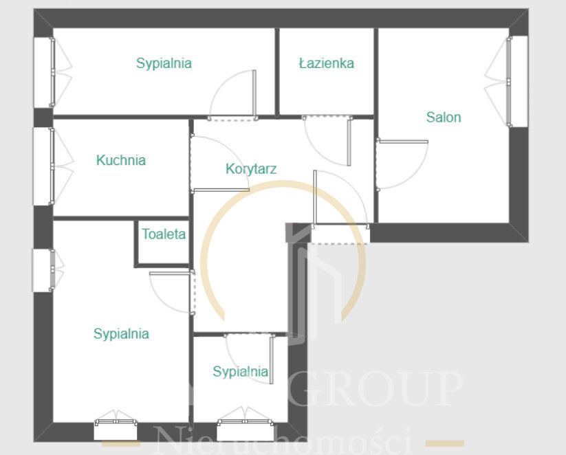 Mieszkanie 4-pokojowe Garbów, ul. Makowa. Zdjęcie 8