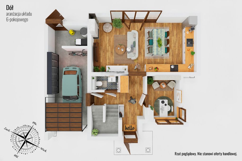 dom szeregowy, 6 pokoi Warszawa Wawer. Zdjęcie 15