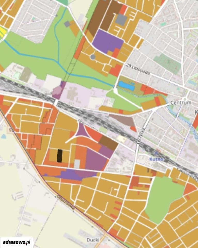 Działka budowlana Kutno, ul. Ignacego Paderewskiego. Zdjęcie 4
