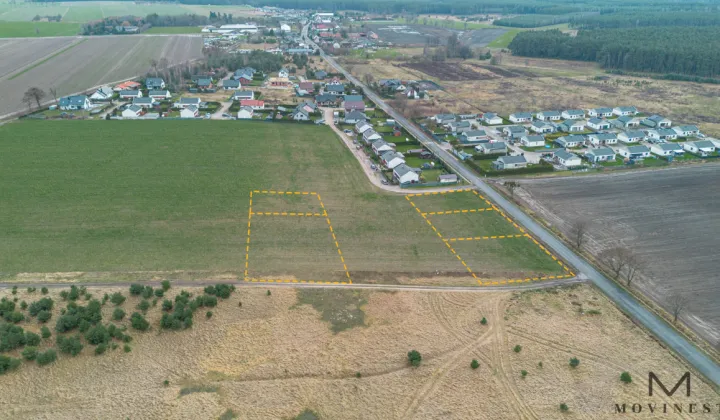 Działka budowlana Luciny