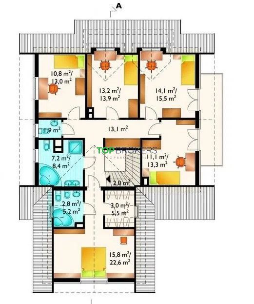 dom wolnostojący, 7 pokoi Warszawa Zerzeń. Zdjęcie 17