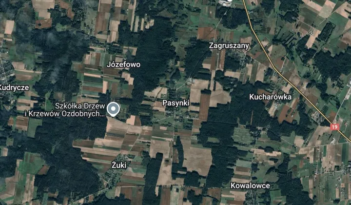 Działka budowlana Pasynki