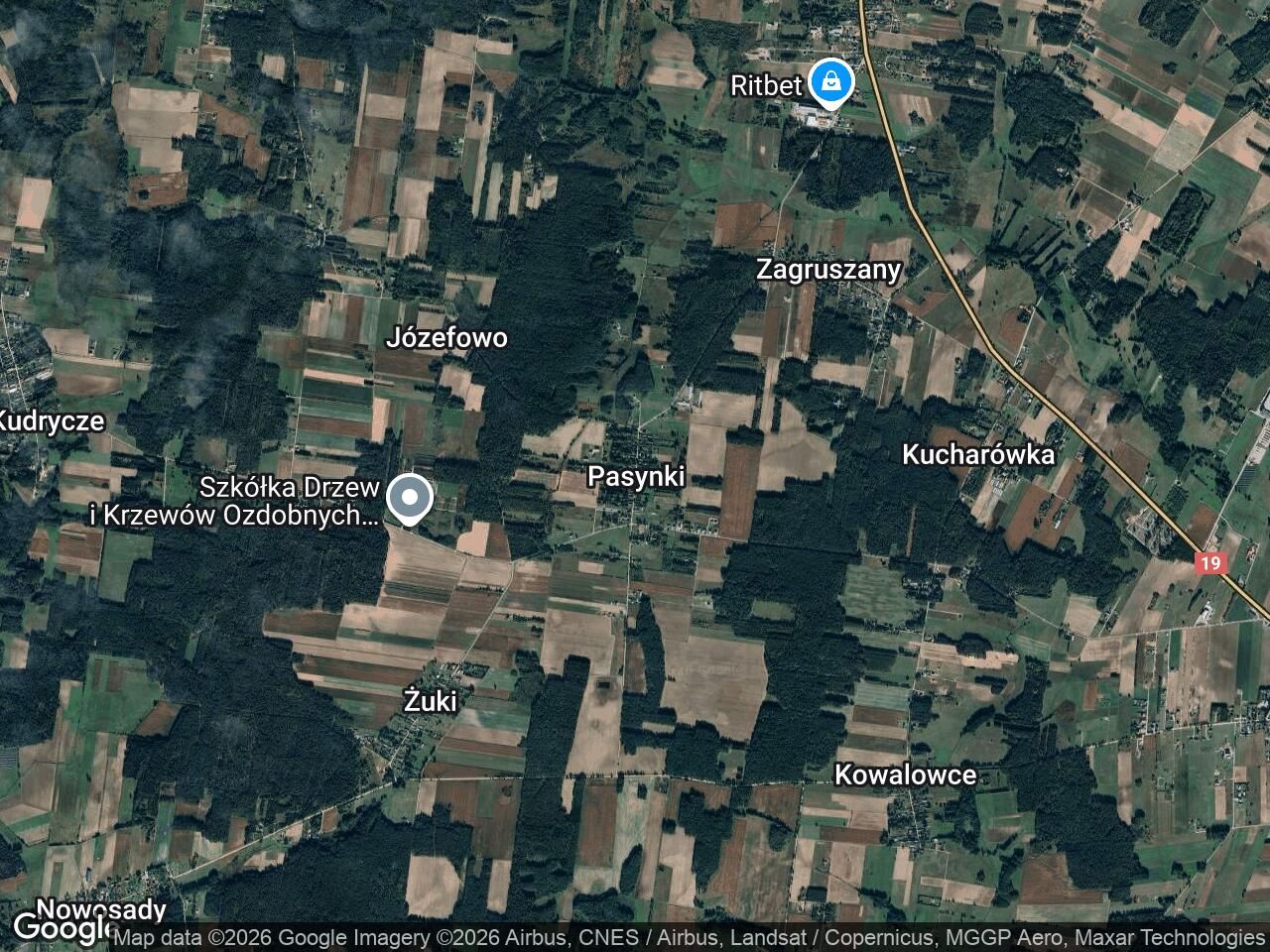 Działka budowlana Pasynki