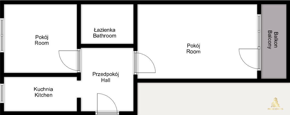 Mieszkanie 2-pokojowe Kraków Bieńczyce, os. Przy Arce. Zdjęcie 15