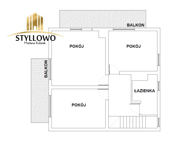 bliźniak, 4 pokoje Rotmanka. Zdjęcie 20