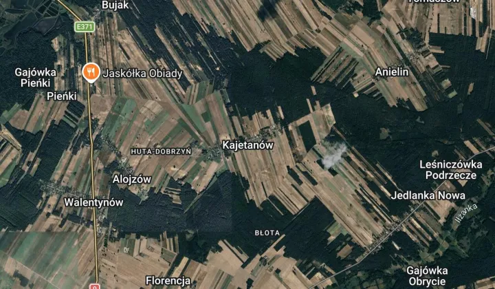 Działka rolno-budowlana Kajetanów