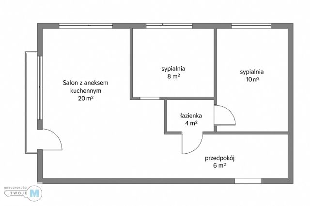 Mieszkanie 3-pokojowe Kielce Centrum. Zdjęcie 7