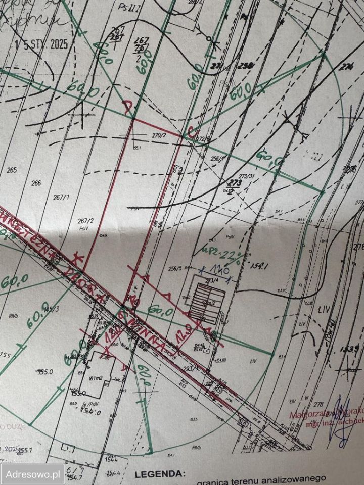 Działka budowlana Letniki