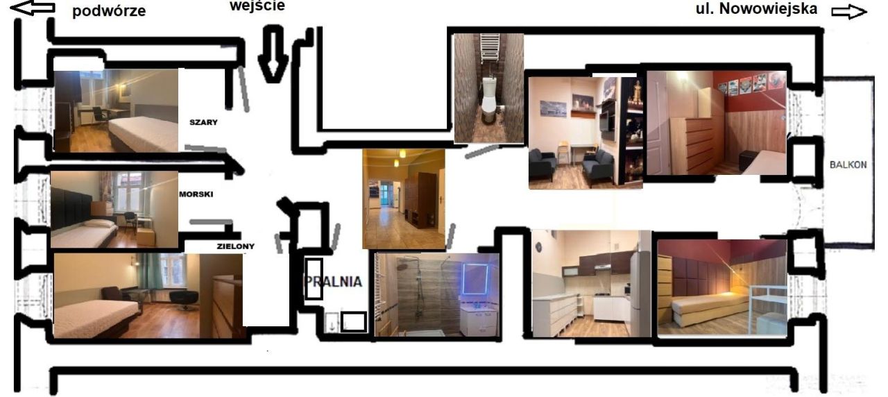 Pokój Wrocław Śródmieście, ul. Nowowiejska. Zdjęcie 9