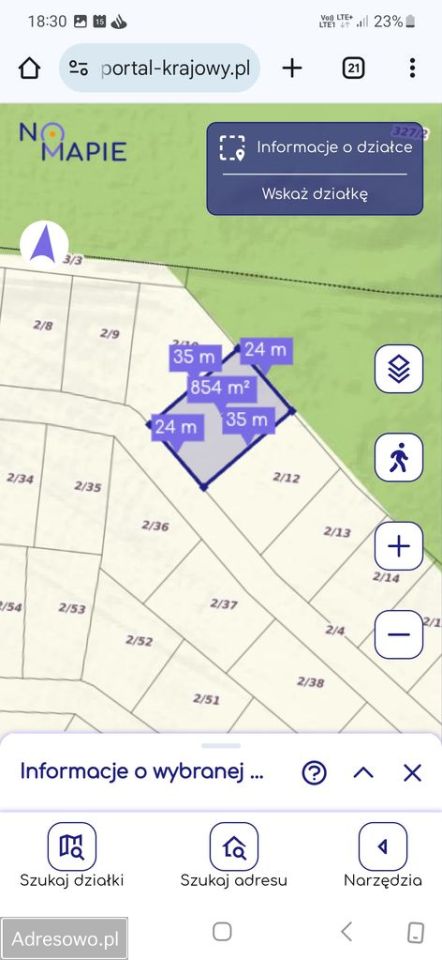 Działka budowlana Zbrudzewo, ul. Miętowa. Zdjęcie 4