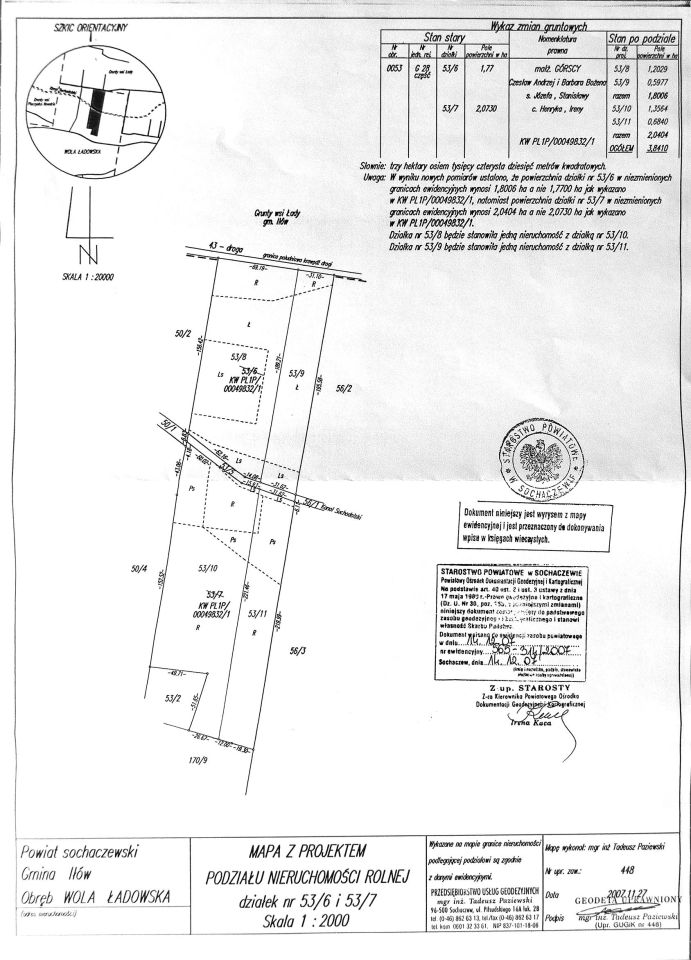 Działka siedliskowa Wola Ładowska. Zdjęcie 10