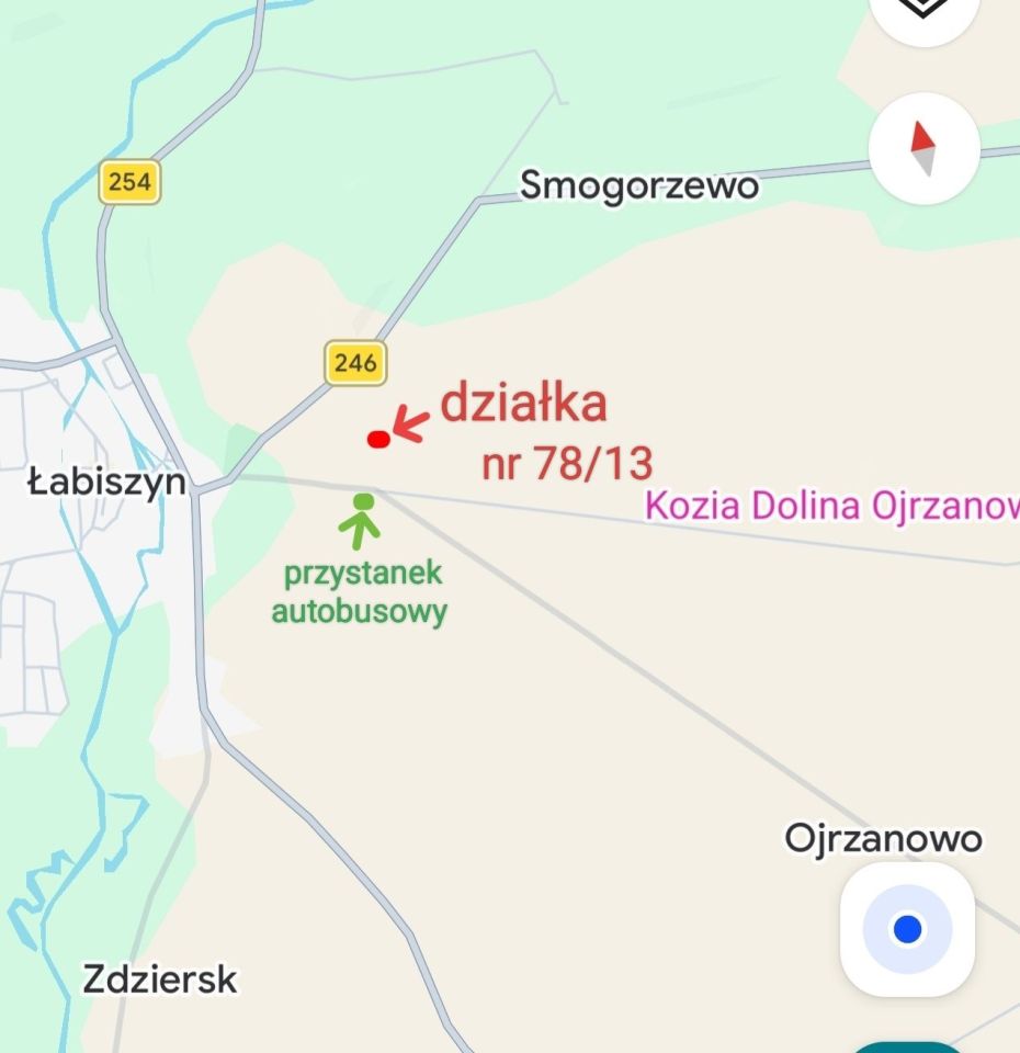 Działka budowlana Łabiszyn-Wieś. Zdjęcie 2