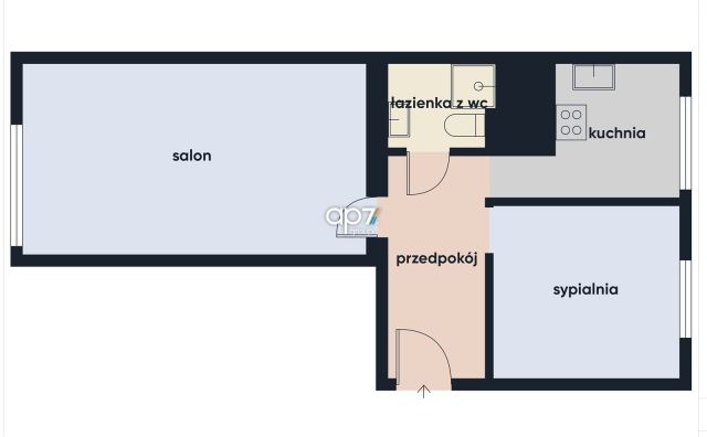 Mieszkanie 2-pokojowe Kraków Bieńczyce. Zdjęcie 12