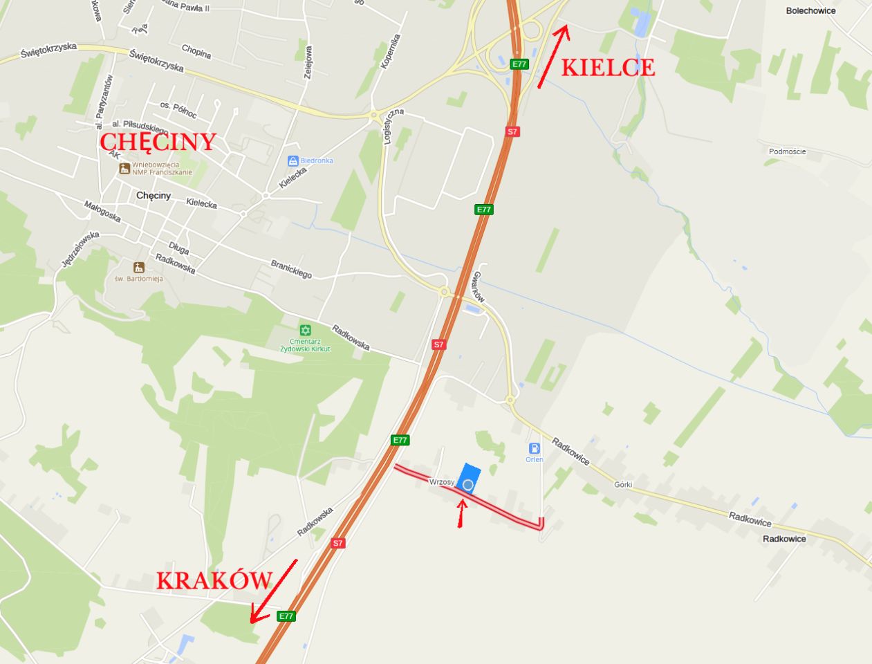 Działka budowlana Starochęciny Wrzosy, Wrzosy. Zdjęcie 2