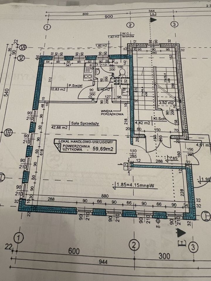 Lokal Warszawa Tarchomin, ul. Myśliborska. Zdjęcie 2