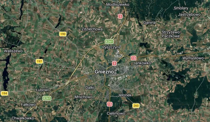 Działka rod Gniezno, ul. Powstańców Wlkp.