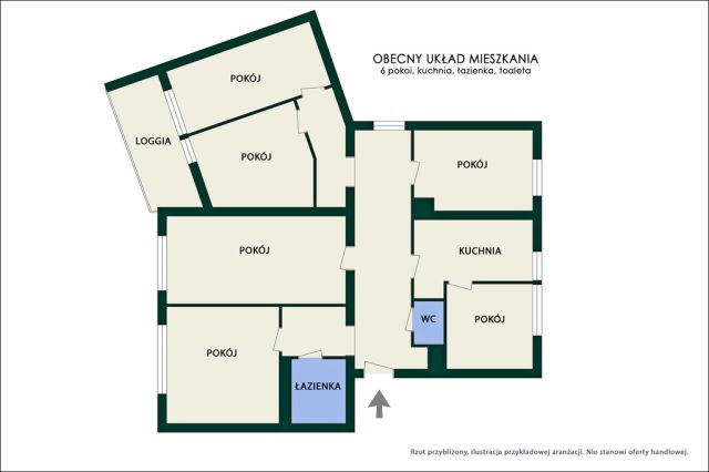 Mieszkanie 6-pokojowe Warszawa Bemowo, ul. Sosnowiecka. Zdjęcie 7
