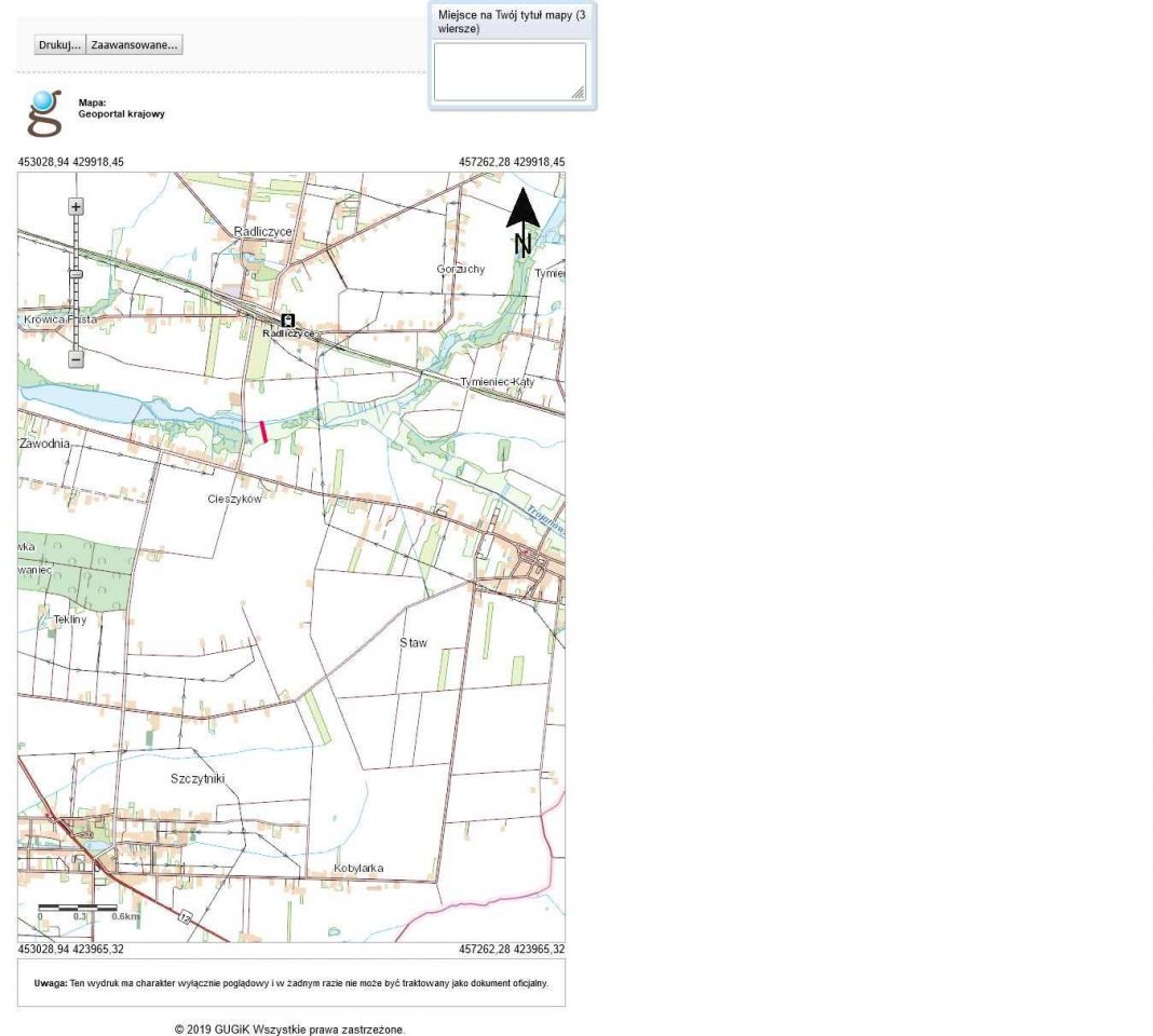 Działka rolna Krowica Pusta. Zdjęcie 2