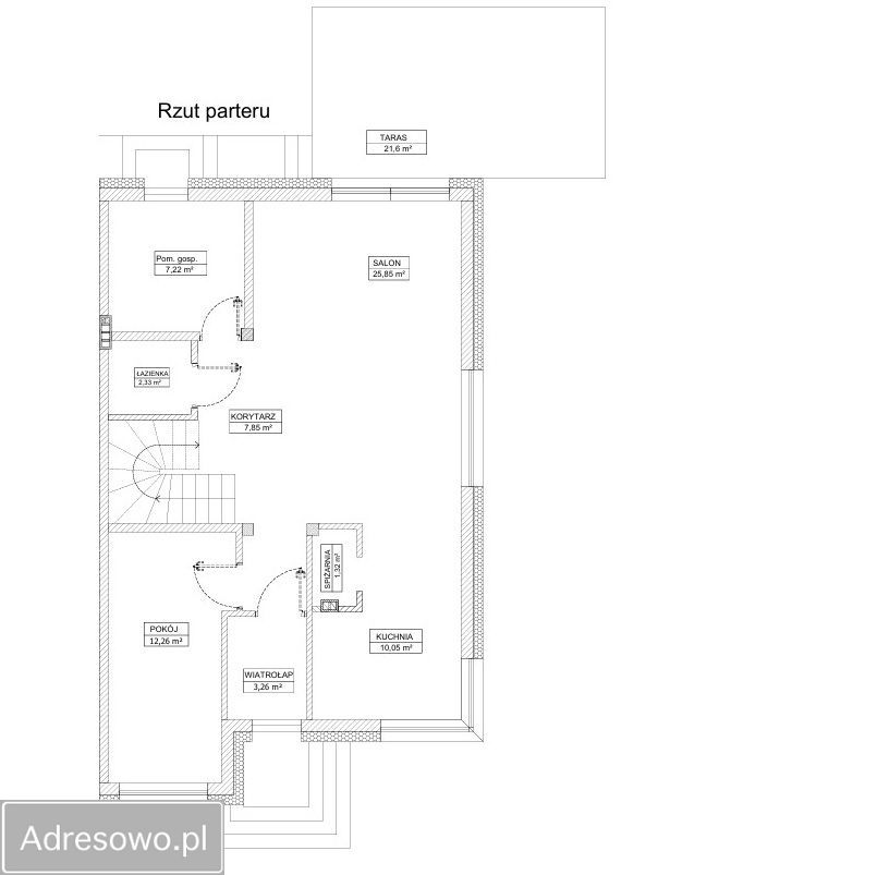 bliźniak, 5 pokoi Mników. Zdjęcie 5