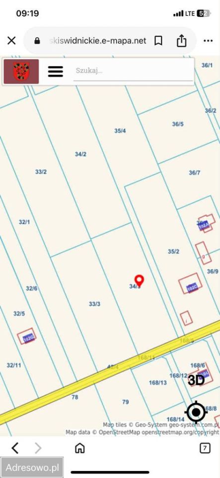 Działka rolno-budowlana Bystrzejowice Pierwsze. Zdjęcie 3