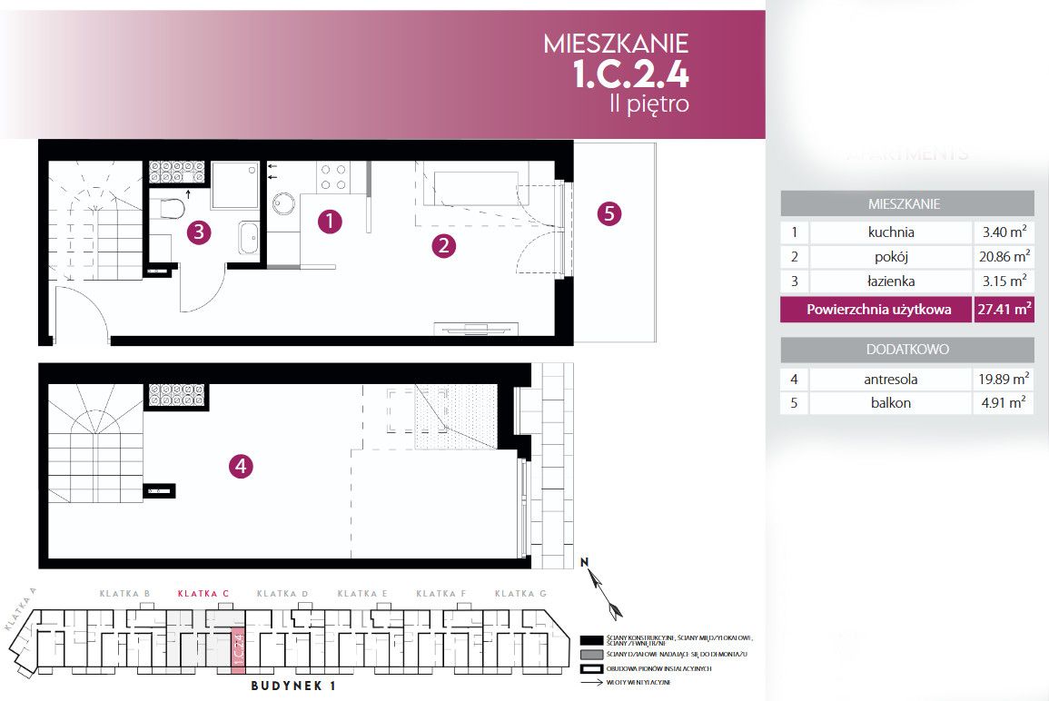 Mieszkanie 2-pokojowe Wrocław Maślice. Zdjęcie 19
